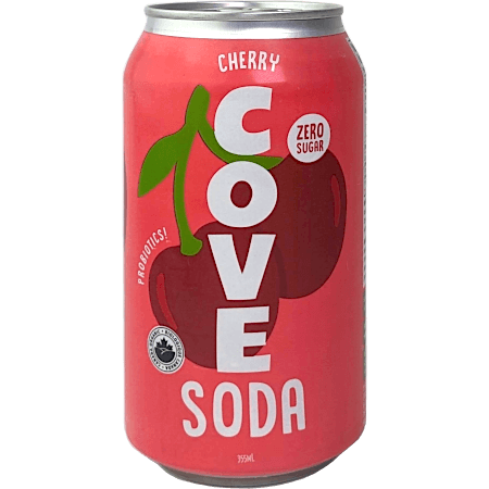 Zero Sugar Gut-Healthy Soda - Cherry